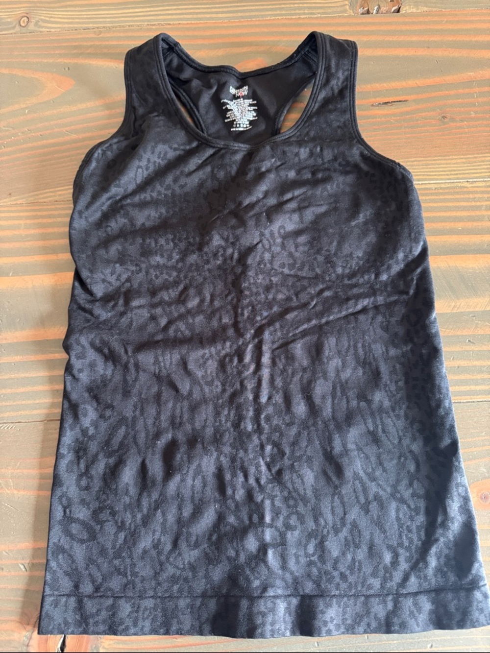 Black Racerback Tank Top - Performance Women's Top NWOT
